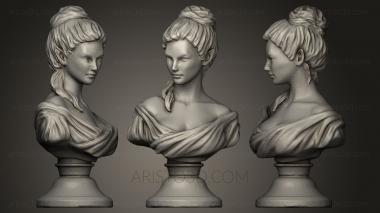 Busts and heads antique and historical (BUSTA_0026) 3D model for CNC machine